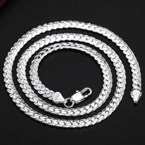 COPY - Trendy NEW UNISEX MEN WOMEN S925 STERLING SILVER CHAIN CHOKER 5MM NECKLA…